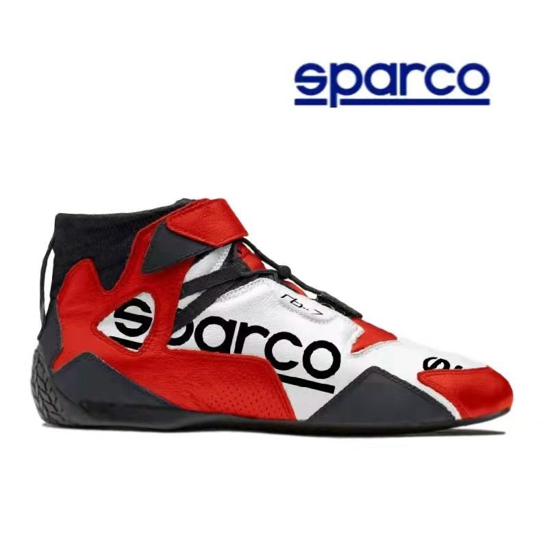 Yyaoc®Sparco racing shoes FIA certified genuine leather driving shoes