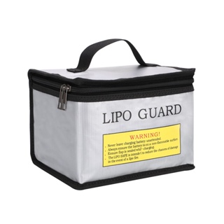 Lipo Battery Bag Safe Explosionproof Bags Batteries Storage Container