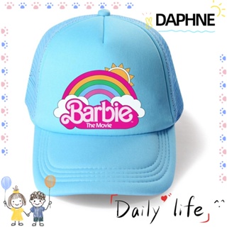 Daphne หมวกเบสบอล ผ้าฝ้าย ปรับได้ สีดํา แฟชั่นสําหรับผู้หญิง