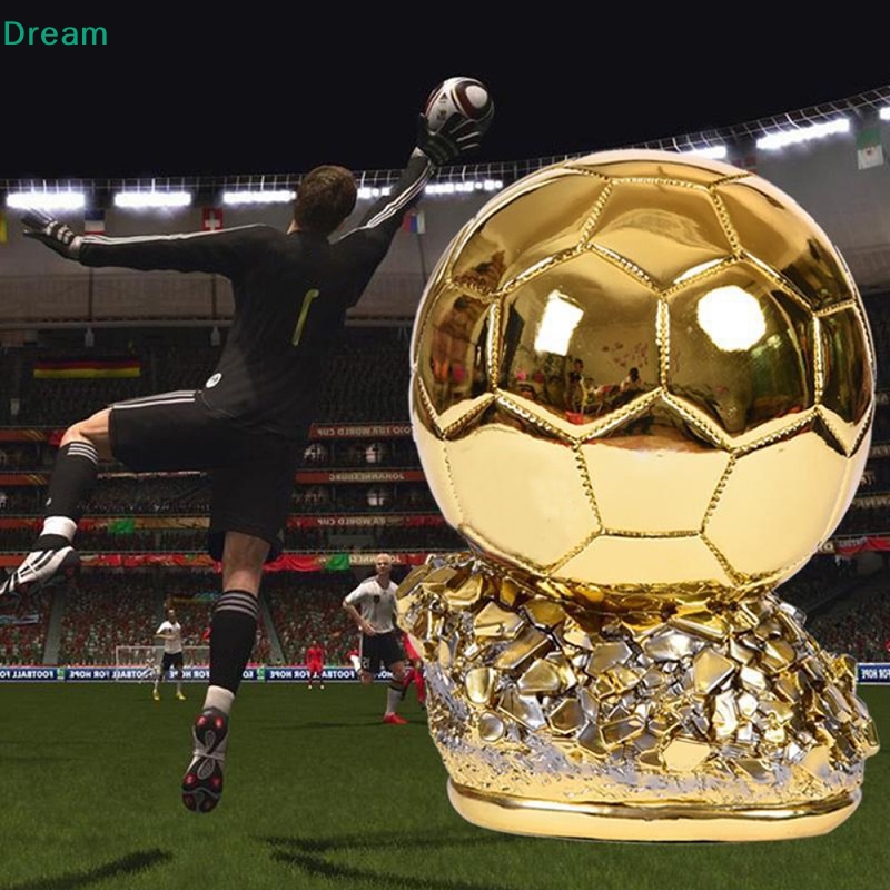 lt-dream-gt-ถ้วยรางวัลฟุตบอล-ทรงกลม-สีทอง-สไตล์ยุโรป-สําหรับตกแต่งบ้าน