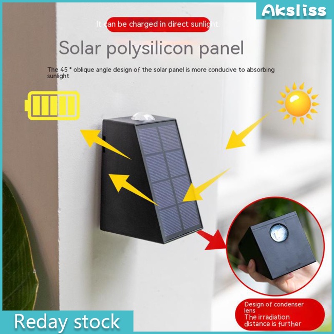aks-โคมไฟสปอตไลท์-led-พลังงานแสงอาทิตย์-สําหรับตกแต่งผนัง-สวน-วิลล่า-ลานบ้าน