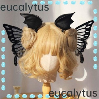 Eucalytus1 กิ๊บติดผม รูปปีกค้างคาว สไตล์โกธิค พังก์ ฮาโลวีน