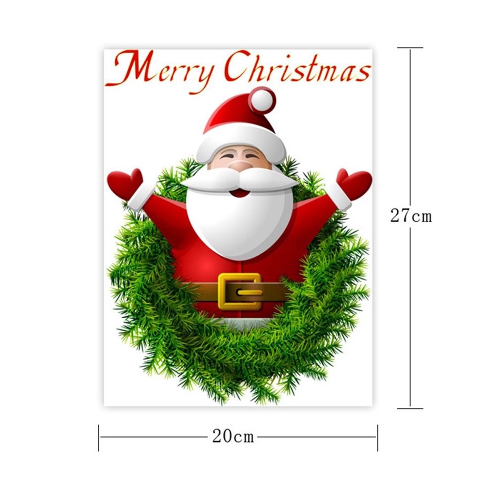 สติกเกอร์-ลายซานตาคลอส-สุขสันต์วันคริสต์มาส-สําหรับตกแต่งบ้าน-หน้าต่าง-brzone