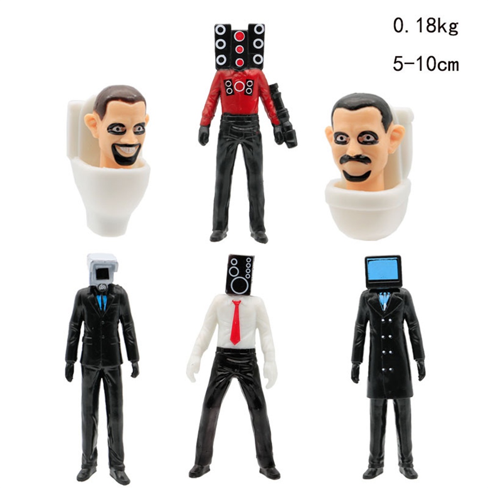 yelan-skibidi-toilet-plush-ตุ๊กตาของขวัญสำหรับเด็ก-titan-tv-man-speakerman-camera-man-ตุ๊กตาของเล่นสำหรับเด็กคอลเลกชัน-life09