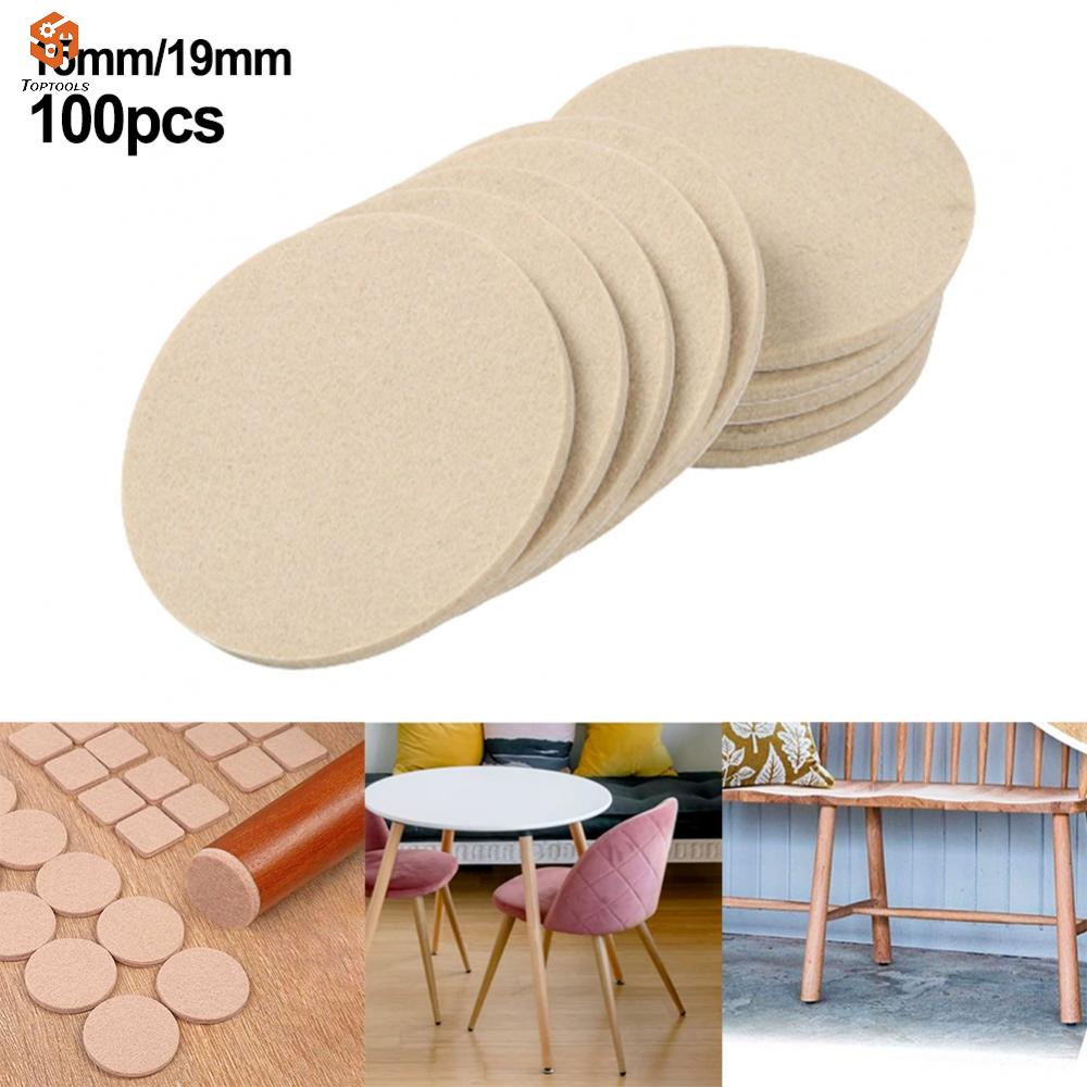 แผ่นสักหลาดรองขาเก้าอี้-เฟอร์นิเจอร์-diy-100-ชิ้น