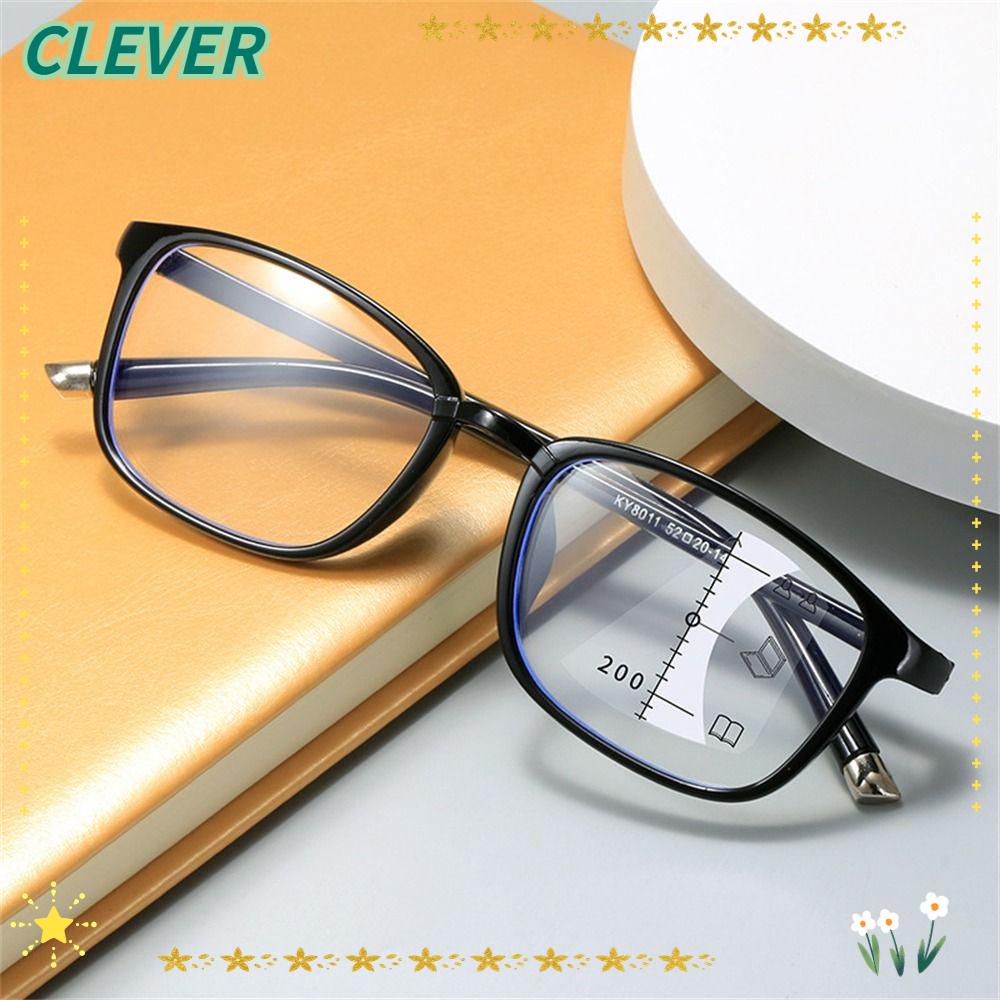 แว่นตาอ่านหนังสือที่ชาญฉลาด-โปรเกรสซีฟ-ป้องกันแสงสะท้อน-ไกลและใกล้