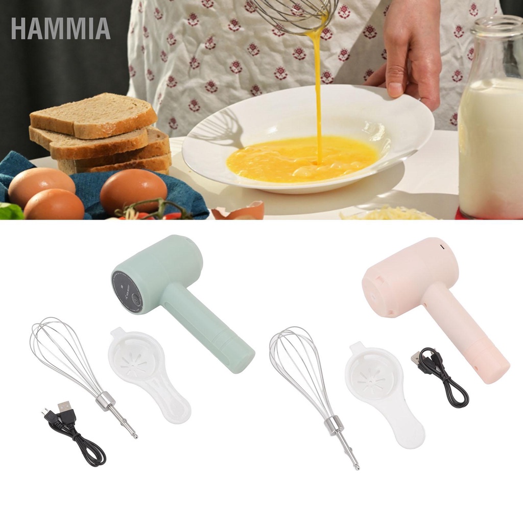 hammia-เครื่องผสมอาหารมือไฟฟ้าอัตโนมัติ-usb-ชาร์จใหม่ได้แบบพกพาไร้สายเครื่องผสมมือถือสำหรับการอบเค้กครีมไข่