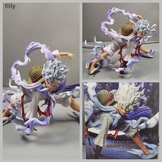 ตุ๊กตาฟิกเกอร์ PVC รูปปั้นอนิเมะวันพีช Nika Luffy Gear 2th Sun God สําหรับตกแต่ง