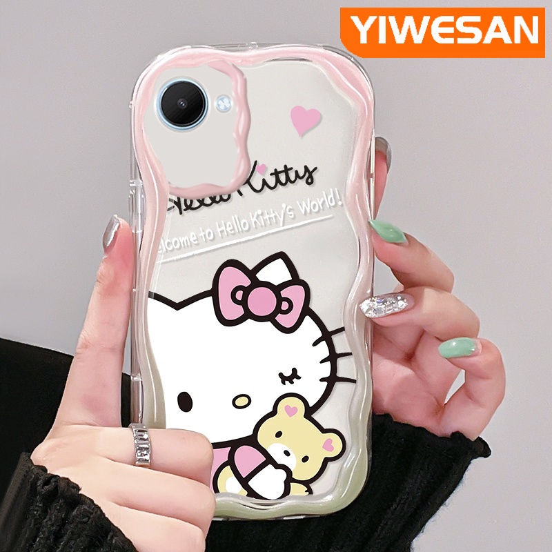 เคสโทรศัพท์มือถือใส-แบบนิ่ม-ลายการ์ตูนหมี-กันกระแทก-สําหรับ-realme-c30-c30s-c31-c33-c35-c55-narzo-50i-prime-narzo-n55-50a-prime