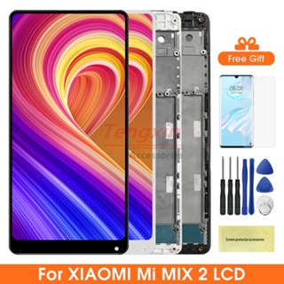 หน้าจอแสดงผลเซรามิค 5.99 นิ้ว พร้อมกรอบ สําหรับ Xiaomi Mi Mix 2 ROM-8GB
