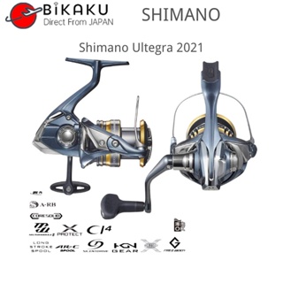 【ส่งตรงจากญี่ปุ่น】รอกหมุน Shimano 21 Ultegra มือขวา มือซ้าย ยืดหยุ่น สําหรับตกปลาน้ําเค็ม