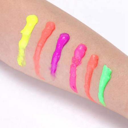 สีนีออน-สะท้อนแสง-สีเรืองแสง-บอดี้เพ้นท์-พร้อมส่ง