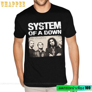 QZเสื้อยืดแขนสั้น ผ้าฝ้าย พิมพ์ลาย  Big Tall System Of A Down Soad N Roll สําหรับผู้ชาย 21205