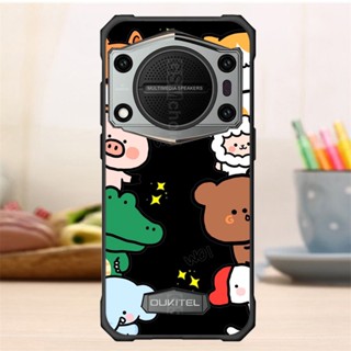 เคสซิลิโคน TPU แบบนิ่ม ลายกระต่ายน่ารัก สําหรับ Oukitel WP22