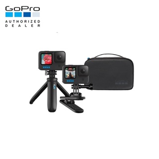 GoPro Travel Kit (Shorty + Magnetic Swivel Clip + Compact case) For All Hero Camera & Max ของแท้โกโปร