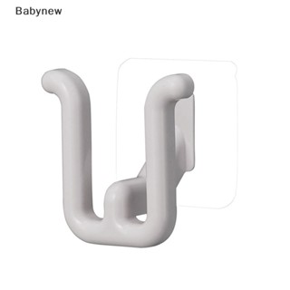 &lt;Babynew&gt; ตะขอแขวนรองเท้าแตะ แบบติดผนังห้องน้ํา ไม่ต้องเจาะรู เรียบง่าย ระบายน้ํา สําหรับห้องนอน จัดเก็บรองเท้า ตากแห้ง ลดราคา