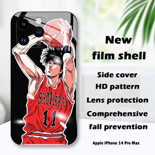 เคสไอโฟน iPhone 11 12 Pro Max 12 Mini เคสมือถือ แบบแข็ง ลายการ์ตูนสแลมดังก์ กันกระแทก ป้องกันกล้อง