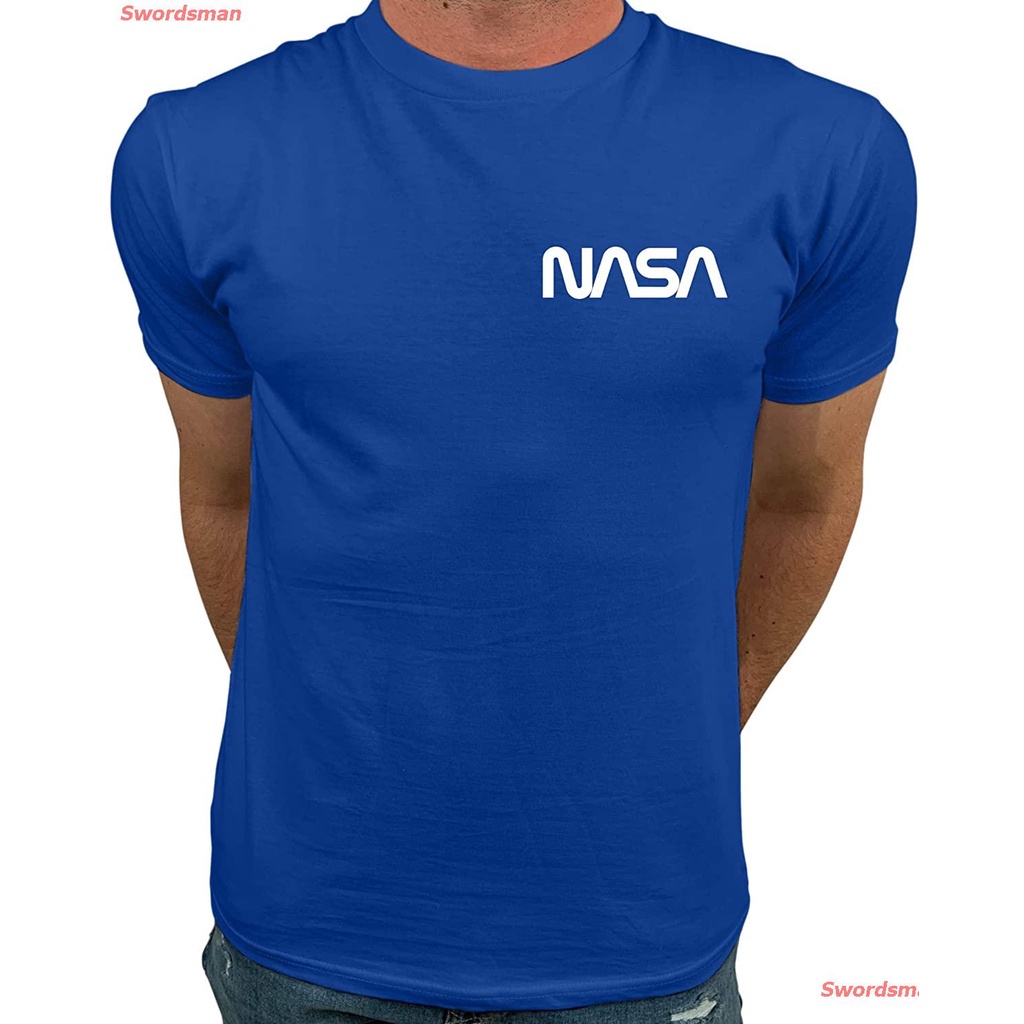 hot-swordsman-เสื้อยืดลำลอง-market-trendz-official-logo-nasa-i-smaller-upper-left-chest-logo-nasa-t-shirts-for-men-popu