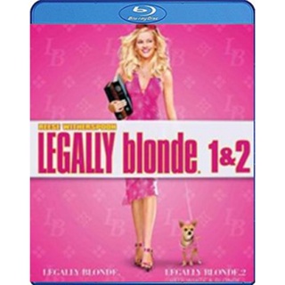 แผ่น Bluray หนังใหม่ Legally Blonde 1 &amp; 2 (2001-2003) สาวบลอนด์หัวใจดี๊ด๊า (เสียง Eng/ไทย | ซับ Eng/ ไทย) หนัง บลูเรย์
