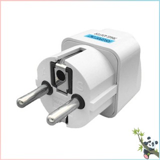 Universal EU Plug Adapter International To EU Euro KR Travel Adapter ปลั๊กแปลงไฟฟ้าปลั๊กไฟ