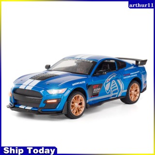 Arthur โมเดลรถยนต์จําลอง 1:24 Gt500 ของเล่น ของสะสม สําหรับตกแต่งบ้าน