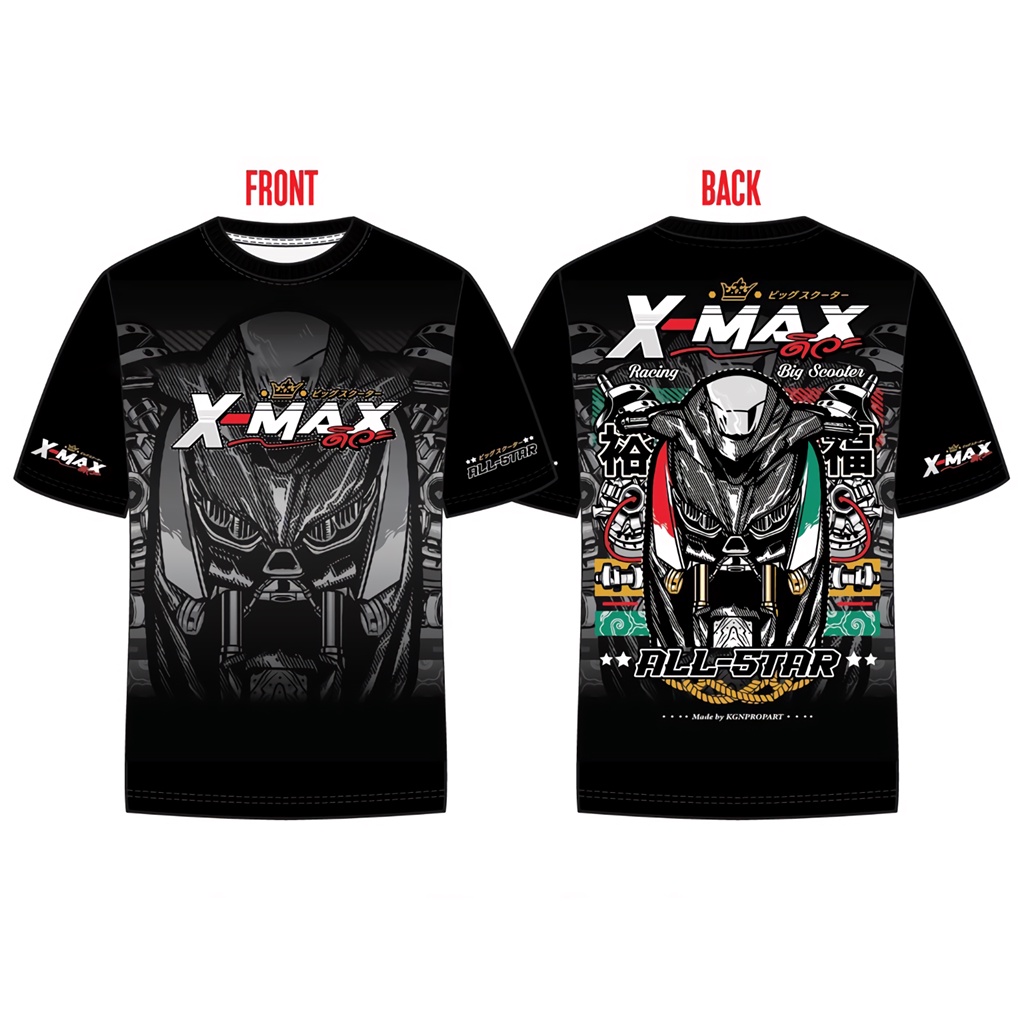 ลายใหม่-xmax-2023-เสื้อเชิ้ต-xmax-เดินทางโดยรถยนต์ในเสื้อผ้า