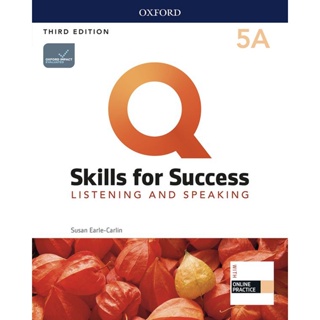 Bundanjai (หนังสือ) Q : Skills for Success 3rd ED 5 : Listening and Speaking : Student Book A +iQ Online Practice (P)