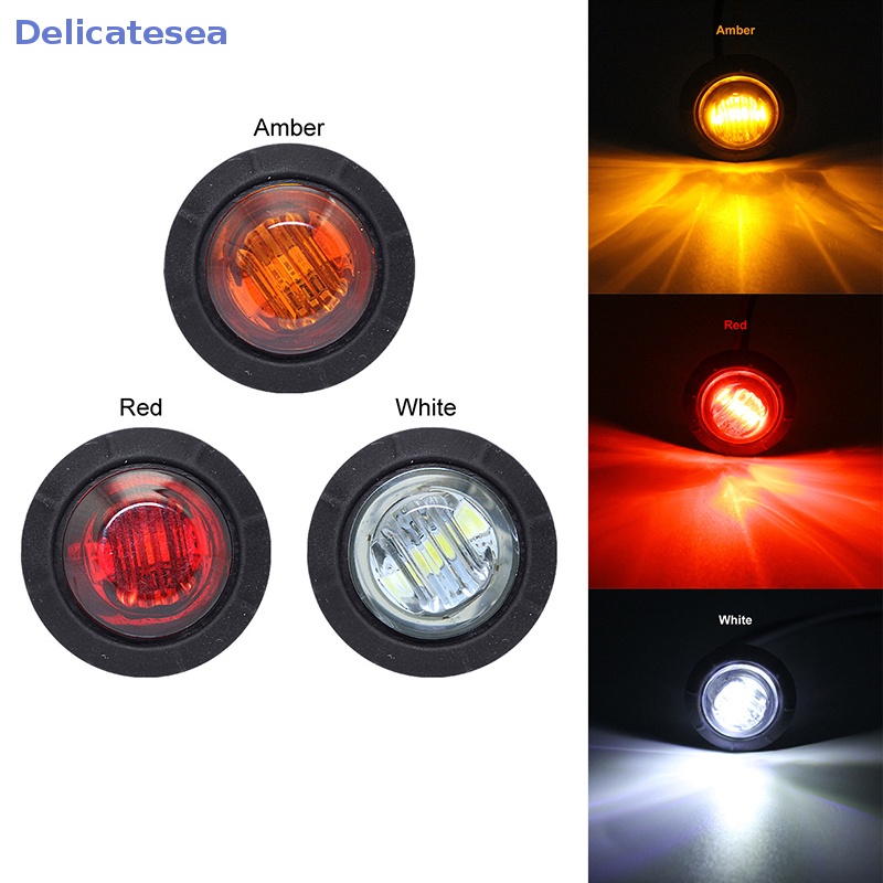 delicatesea-ไฟเลี้ยว-led-3-ดวง-24v-3-4-นิ้ว-ทรงกลม-สีเหลือง-สีขาว-สีแดง-สําหรับรถบรรทุก-1-ชิ้น