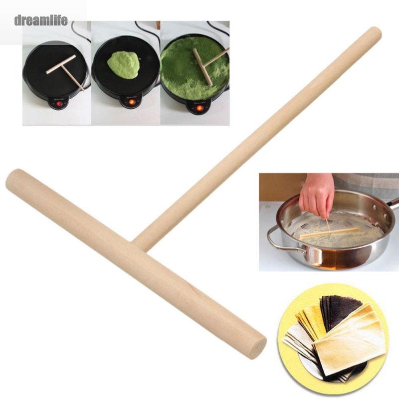 dreamlife-sticks-crepe-t-shaped-wooden-batter-cooking-household-pancake-accessory