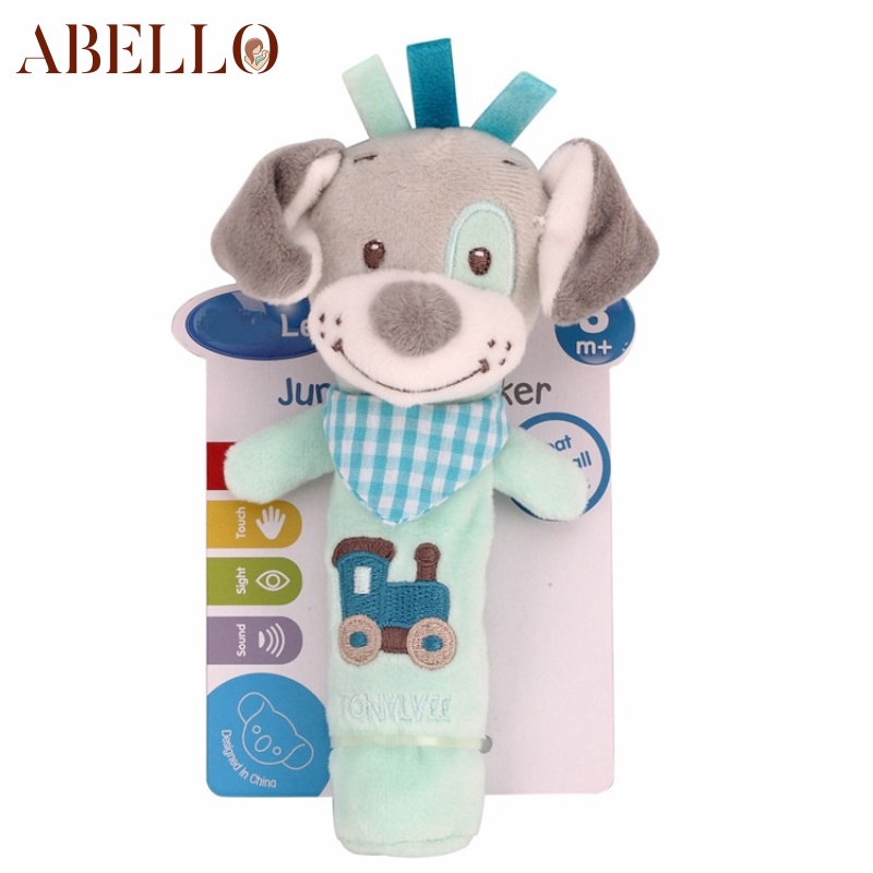 abello-ของเล่นเด็กทารกแรกเกิด-ตุ๊กตาการ์ตูนสัตว์ถือของเล่นเด็ก