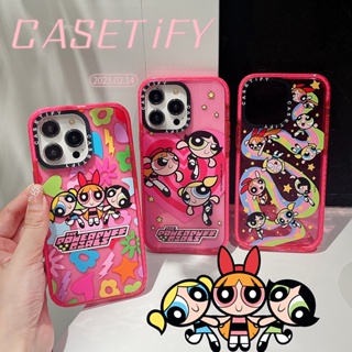 Casetify เคสโทรศัพท์มือถืออะคริลิคแข็ง เนื้อแมตต์ กันกระแทก ลายเด็กผู้หญิงน่ารัก สําหรับ IPhone14 13 12 11 Pro Max