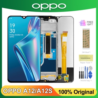 อะไหล่หน้าจอสัมผัส LCD 6.22 นิ้ว สําหรับ Oppo A12 CPH2083 CPH2077 Oppo A12s