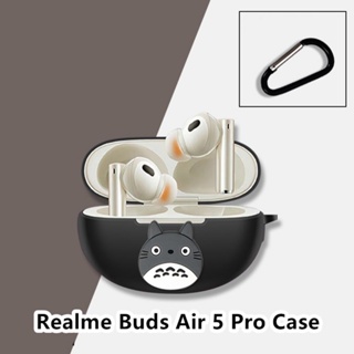 【จัดส่งด่วน】เคสหูฟัง แบบนิ่ม ลายการ์ตูน เรียบง่าย สําหรับ Realme Buds Air 5 Pro Air 5 Pro