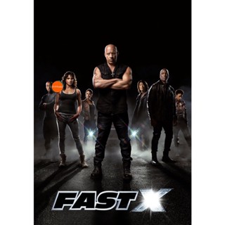 หนังแผ่น DVD {มาสเตอร์ } FAST X (2023) เร็ว แรง ทะลุนรก 10 - Fast and Furious 10 (เสียง ไทย/อังกฤษ | ซับไทย/อังกฤษ)