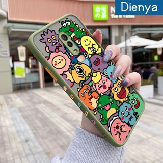 เคสโทรศัพท์มือถือ ซิลิโคนนุ่ม ใส กันกระแทก ขอบสี่เหลี่ยม ลายการ์ตูนมอนสเตอร์ สําหรับ Oneplus 6 6T 7 Pro 7T Pro 5 5T