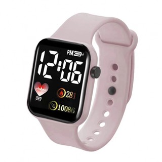Men Sport Watch Alarm Chrono Countdown Date Display Electronic PU Strap