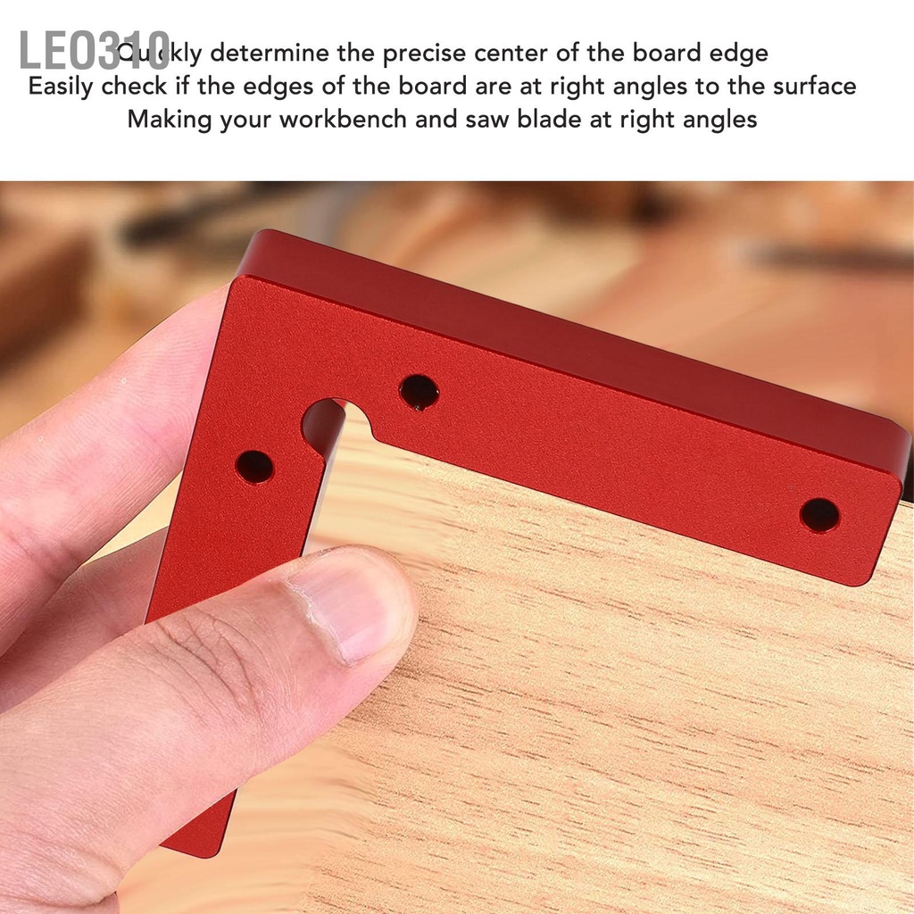 Leo310 90 องศา Positioning Square 100x100mm มุมขวา Clamp อลูมิเนียมอัล ...