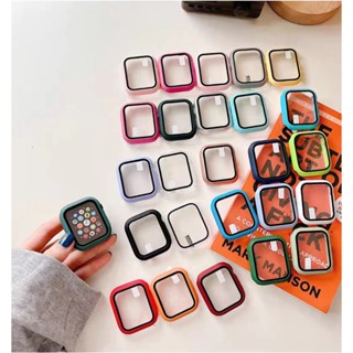 【พร้อมส่ง】เคสกระจก สําหรับ Smart Watch Series 7 6 SE 5 4 3 2 1 ขนาด 41 มม. 45 มม. 38 มม. 42 มม. 40 มม. 44 มม.