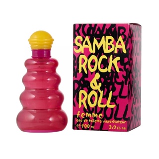 Samba Rock &amp; Roll women Eau De Toilette Spray 3.4 oz/100ML.