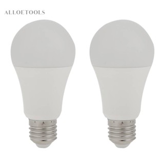 หลอดไฟ LED เซนเซอร์ E27 Dusk to Dawn 180° หลอดไฟ โคมไฟ สําหรับบ้าน [alloetools.th]