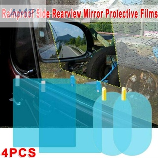 ⚡NEW 8⚡Mirror Side Film 4Pcs Exterior Rearview Anti-Fog Waterproof Protection
