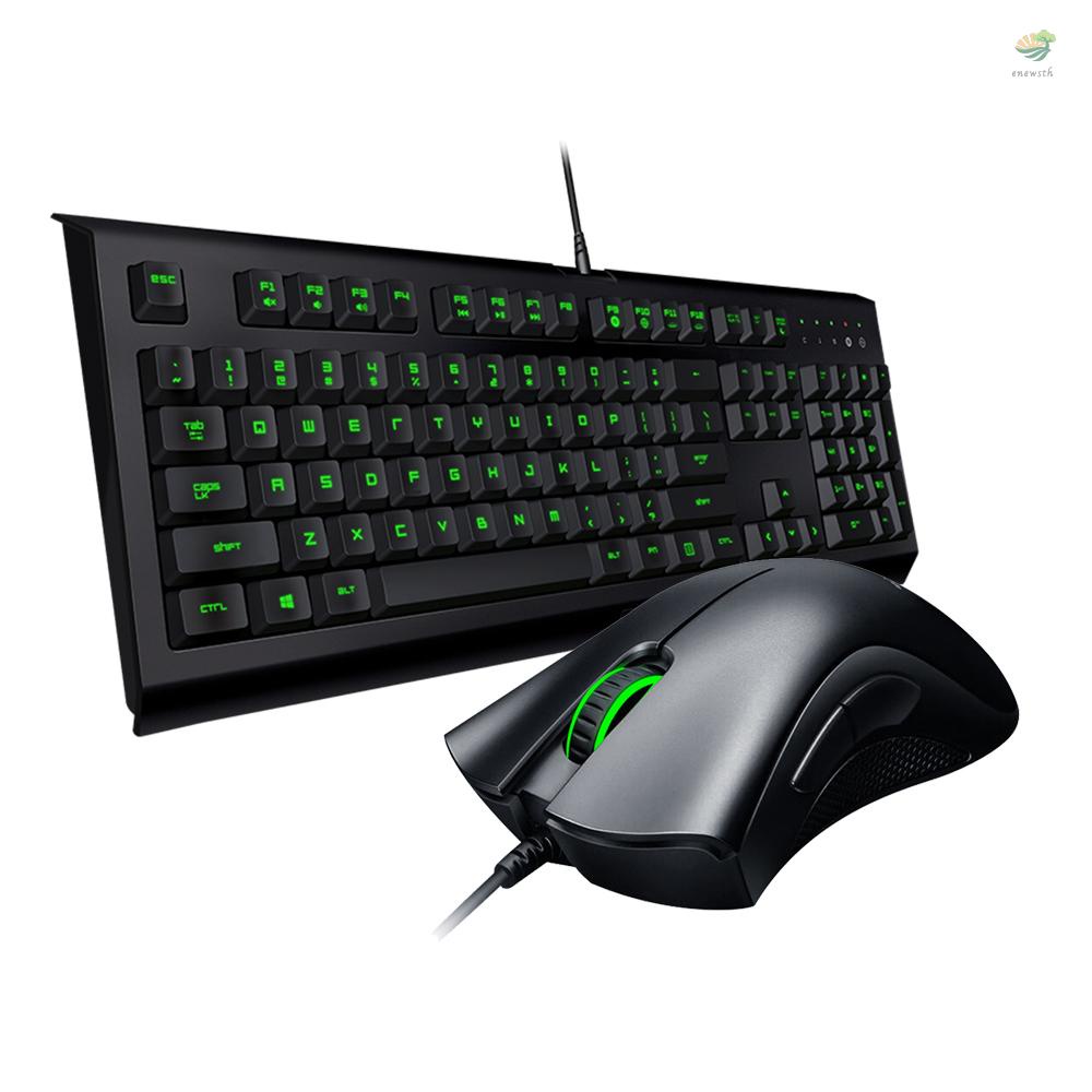 razer-คีย์บอร์ดเกมมิ่ง-104-คีย์-ไฟแบ็คไลท์-6400dpi-สีดํา