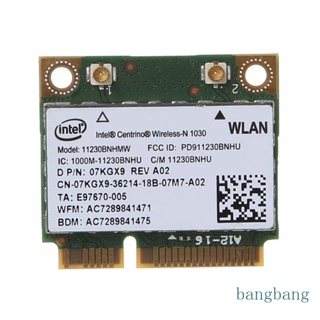 Bang การ์ดบลูทูธไร้สาย PCIe PCI-express WIFI WLAN BT ขนาดเล็ก สําหรับ Centrino Wireless-N 1030 11230BNHMW