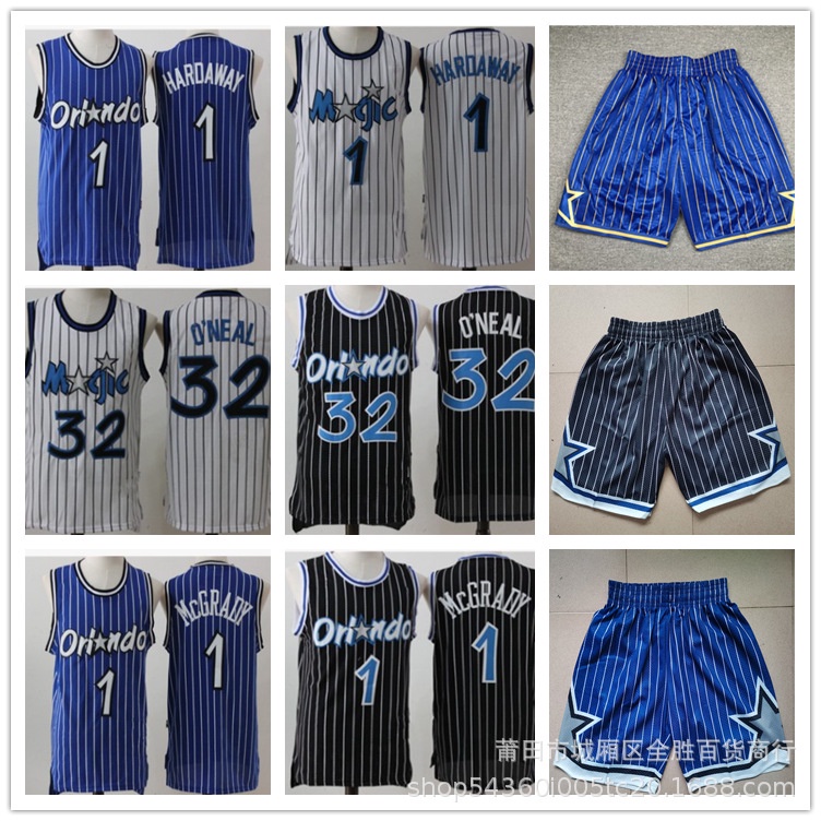 เสื้อกีฬาแขนสั้น-ลายทีม-nba-jerseys-magic-no-1-mcgrady-32-oneill-287039