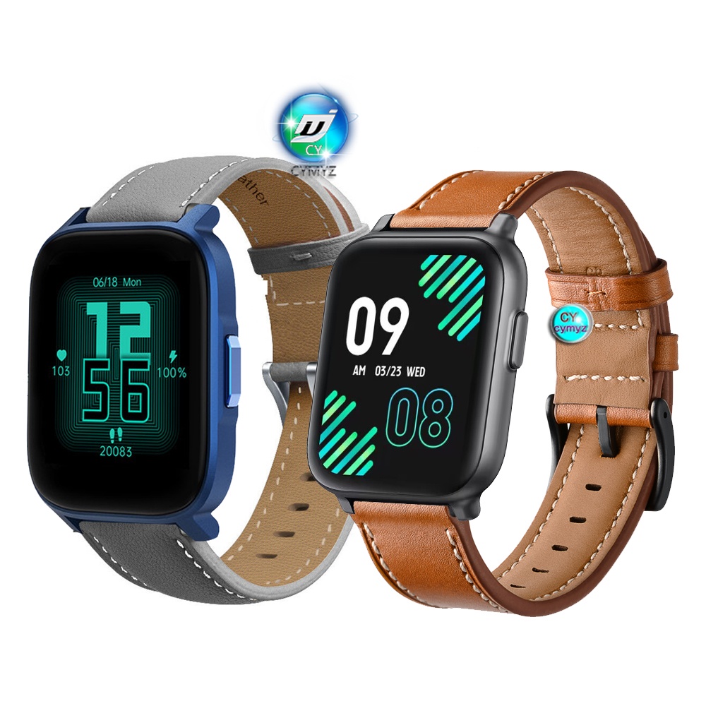 สาย Aukey SW-1 SW-1S สาย สายหนังแท้ สายสำรอง Aukey SW 1 SW 1S สายรัด ...