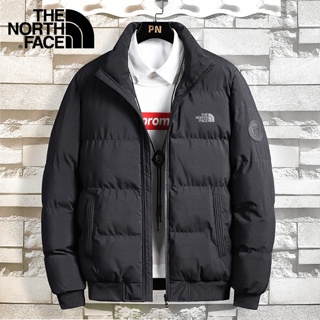 The.north.face [M-5XL] เสื้อแจ็กเก็ต ผ้าฝ้าย คอปกตั้ง ให้ความอบอุ่น ระบายอากาศ สําหรับผู้ชาย