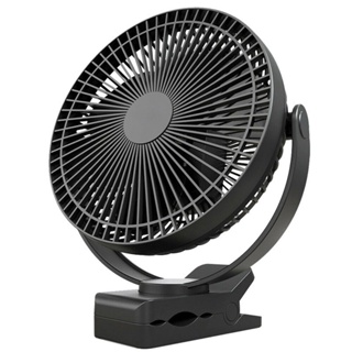 5-Inch Rechargeable Battery Operated Clip On Fan Air Circulating Usb