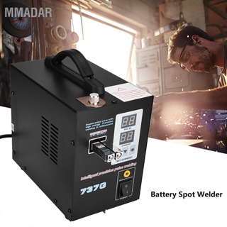 MMADAR เครื่องเชื่อม Spot Welder แบตเตอรี่ Dual Pulse แบบพกพา 800A 0.05-0.2mm