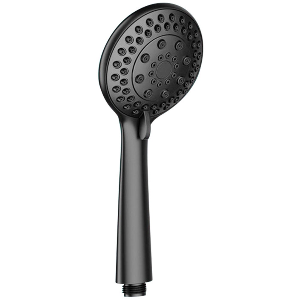 shower-head-1pcs-abs-material-black-booster-shower-head-silicone-nozzle