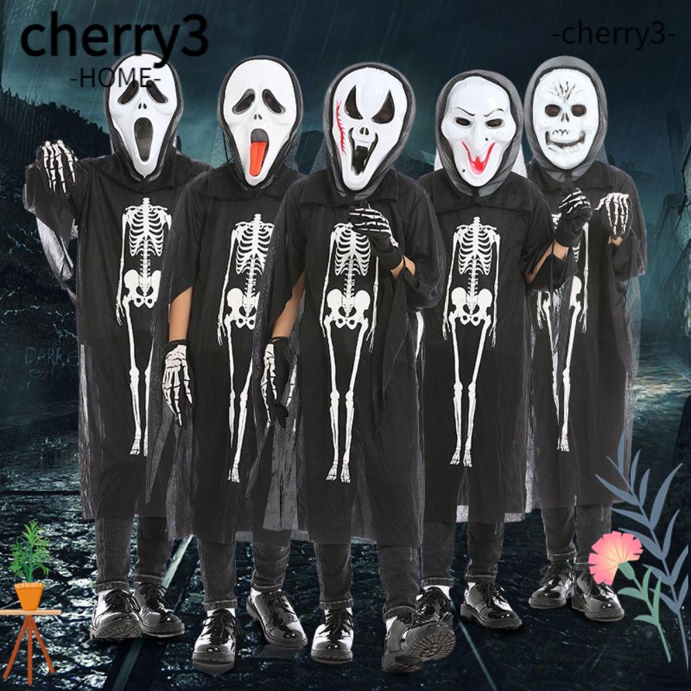 cherry3-ชุดคอสเพลย์น่ากลัว-ชุดกะโหลกผี-น่ากลัว-สําหรับเด็ก